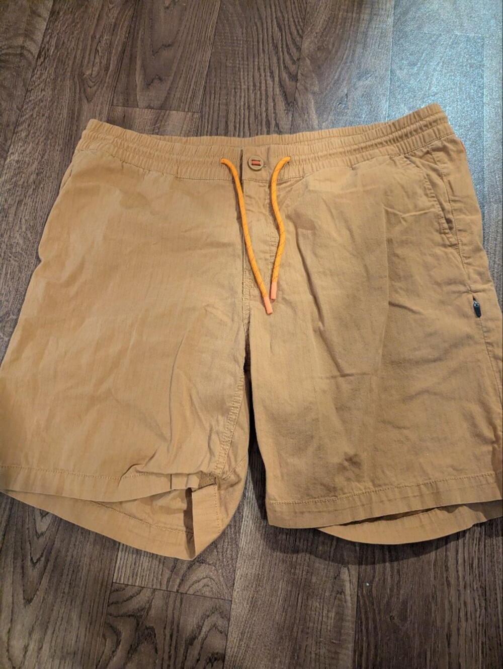Cotopaxi Salto Organic Ripstop Shorts Men's Hiking Gorpcore Burnt Orange Sz L